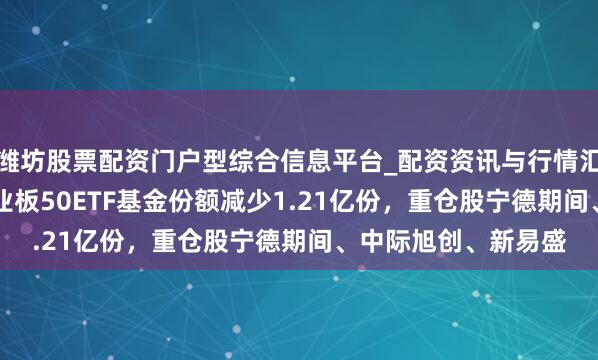 潍坊股票配资门户型综合信息平台_配资资讯与行情汇总 1月29日华安创业板50ETF基金份额减少1.21亿份，重仓股宁德期间、中际旭创、新易盛